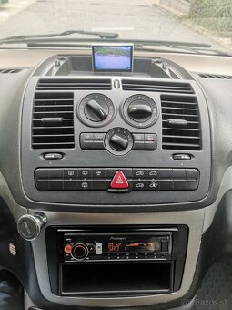 Mercedes Viano 2.2cdi, 110kw, AT, 214t.km, 7 miest, ťažné - 6