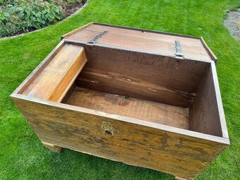 Stará drevená truhlica - 6