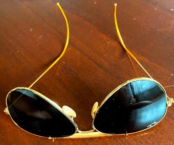 luxusný kožený opasok ..okuliare Ray Ban B+L USA - 6