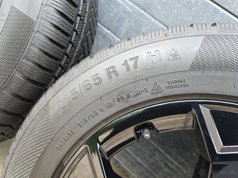 Zánovná Zimná Sada AUDI Q3/KODIAQ/TIGUAN 215/65 R17 - 6