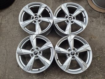 5x112 r18 ET39 elektróny originál AUDI + VW,ŠKODA,SEAT - 6