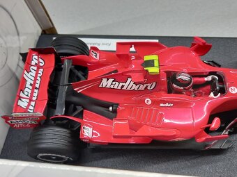 F1 FERRARI F2007 2007 MARLBORO RAIKKONEN HOTWHEELS 1:18 - 6