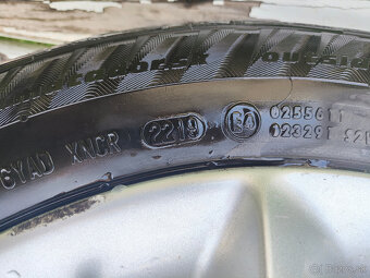 Zimné pneumatiky 185/65 r15 a originálne elektróny OPEL - 6