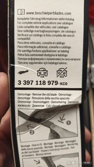 Predné stierače Bosch Aerotwin 600+475 - 6