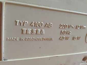 Retro televízor TESLA Merkur - 6