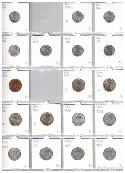 Obehove mince CSSR 1946-1992 - 6
