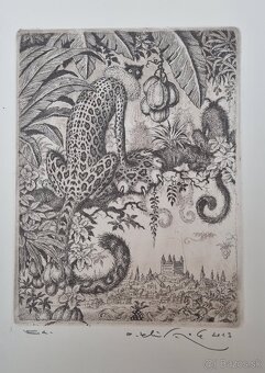 Peter Kľúčik - grafiky. - 6