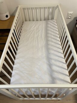 Detská postieľka, IKEA, GULLIVER biela 60120 - 6