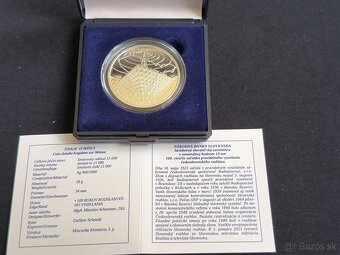 Strieborné mince Československy rozhlas CZ+SK PROOF - 6