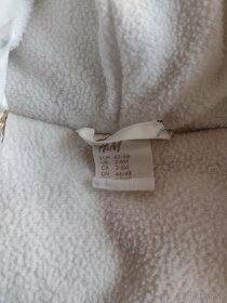 Fusak/ Overal H&M, 2-6 mesiacov, teplý, hrubý, raz oblečený - 6