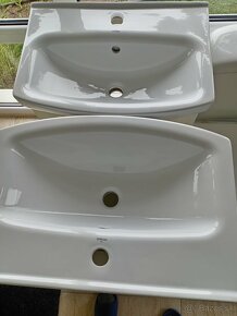 Cersanit umývadlo, skrinka a WC - 6