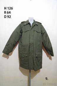 Vojenská zelená bunda - 6