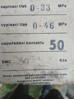 Tlakovy spínač OEZ VR 21D - 6