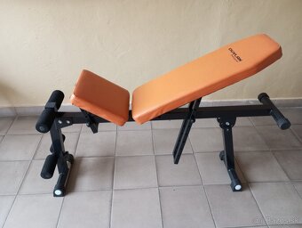 Nastaviteľná lavička aj na brucho DUVLAN F.EQUIPMENT - NOVÁ - 6