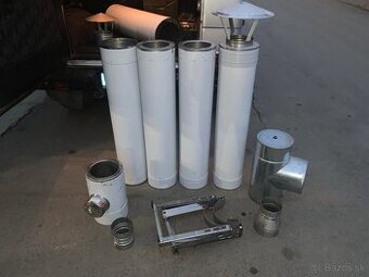 Nerezový komin izolovany Fasadny - 6