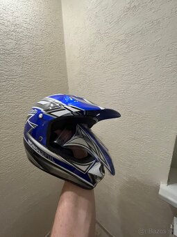 Celotvárová motocyklová prilba - 6