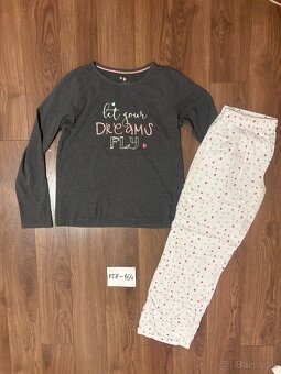 Dievcenske pyzama vel. 152/158/164 - 6
