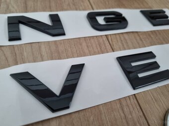 Napis RANGE ROVER, SKODA VRS, MINI COOPER - 6