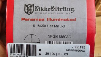 Niko Panamax 6-18x50AO - 6