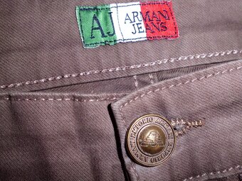 Armani  pánske rifl. nohavice  s elastanom   XL 38/34 - 6
