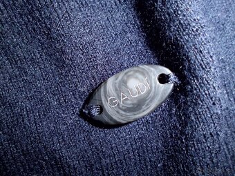 Gaudí pánsky sveter tmavodrý   L - 6