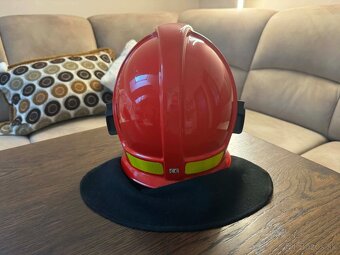 hasičská prilba Kalisz vulcan - červená - 6