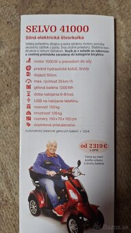 Predam elektricky vozik Selvo41000 - 6