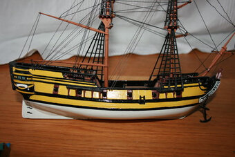 Model pirátskej lode Black Falcon - 6