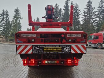Lesovoz LESOVÚZ Scania V8 R580 do drewna drzewa lasu stos - 6