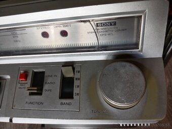 Sony CFS 47L radiomagnetofon Japan originální - 6