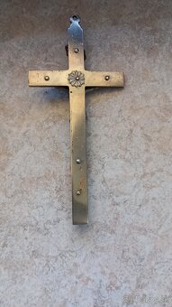 Starožitný sakrálny krížik - 6