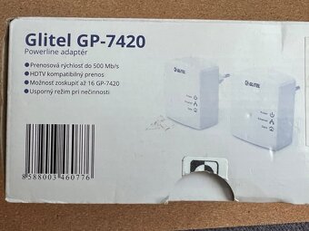 Powerline Glitel GP-7420 - internet cez elektrickú sieť - 6