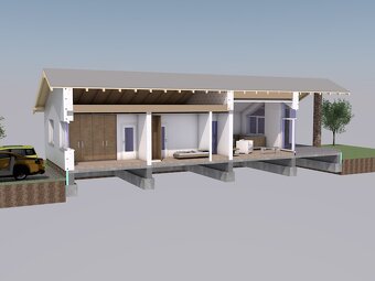 Rodinný dom - holodom v obci Lemešany, pozemok 500 m2 - 6