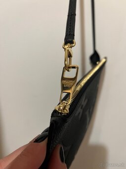 Louis Vuitton kožená čierna originál pochette , clutch - 6
