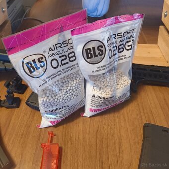 Airsoft M4 CQB Set - Použité 1x - Kompletná Výbava - 6