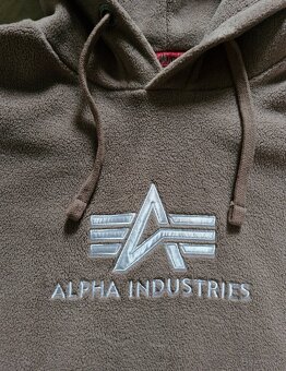 NOVA Tommy Hilfiger biela mikina,Alpha Industries mikina - 6