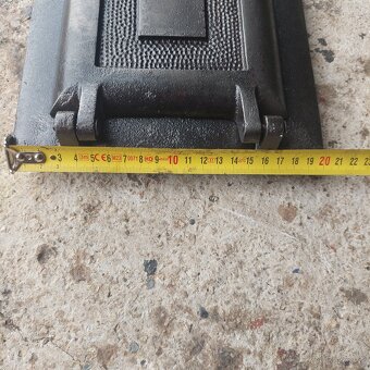 Liatinové dvierka na pec vrchné malé - 6