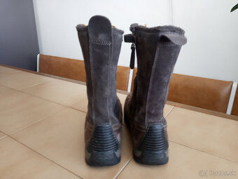 Damske zimne kozene vodeodolne cizmy TIMBERLAND. - 6