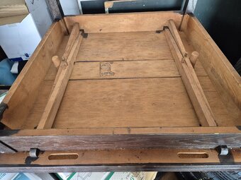 Predám stôl Masív 1954r.v na stitku - 6