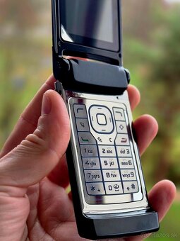 NOKIA N76 BLACK/CHROME TOP STAV, VHODNÁ NA NÁHRADNÉ DIELY - 6