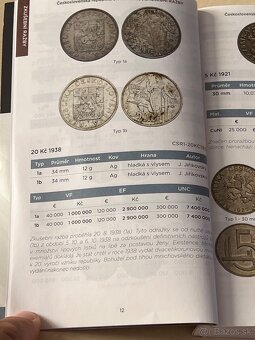 20 Kč 1938 - zkušebni ražba- nerealizovaná ražba - 6