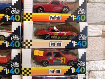 Modely Polistil 1:40 - Made in Italy 80. léta. - 6