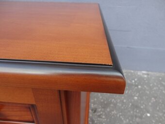 Kancelársky drevený stôl - 6