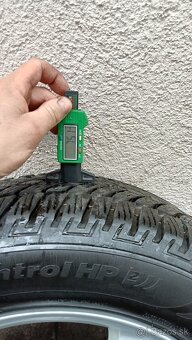 5x112 R16 HLINÍKOVÉ DISKY 205/60 R16 ZIMNÉ PNEUMATIKY - 6