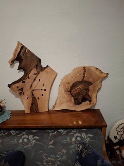 Predám nástenné hodiny z dreva - 6