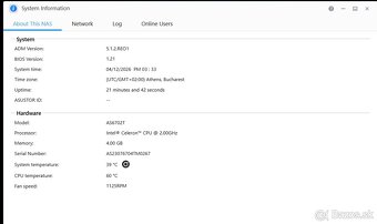 Úložisko Asustor + 2 disky - 6