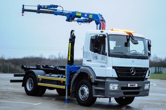 MERCEDES AXOR 18T HÁKOVÝ NOSIČ KONTAJNEROV HYDRAULICKÁ RUKA - 6
