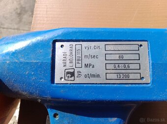 Pneumaticky utahovak, Bruska - 6