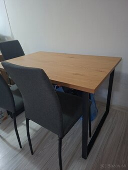 Stôl , stolík ,stoličky - 6