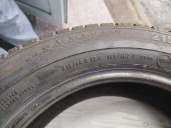 Zimné pneumatiky 215/60 R17 C 2x2 - 6